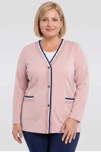 Must džemper kuldsete vööd